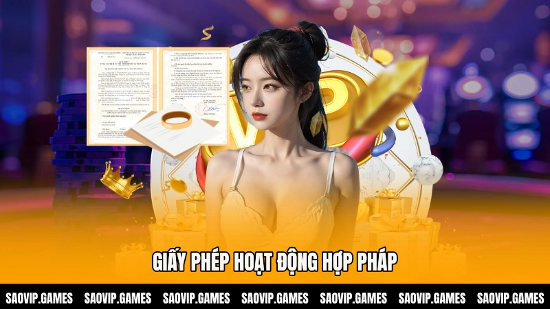 Giấy phép hoạt động hợp pháp