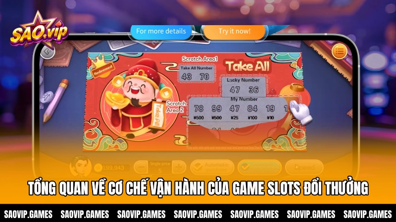 Tổng quan về cơ chế vận hành của game slots đổi thưởng